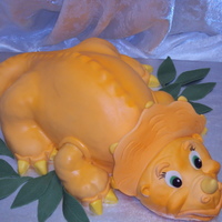 Thhe Land Before Time it's my first time making this cake...