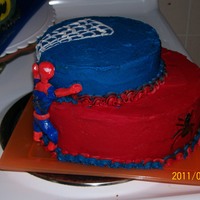 Spiderman 3Rd Bday got plenty of ideas from here at cc thanks to all just startedmaking fondant figures so any advice or comments would be very helpful