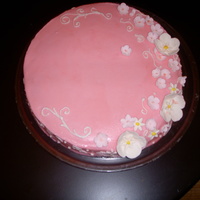 Pink Lemonade I've never made a cake on a rainy day before and so I didn't think anything about it. Well it started "melting" but...