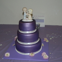 Vow Renewal My first tiered cake. Made for our 5th anniversary/vow renewal.