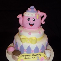 Tea Set Made to look like fisher price, tea for two set.