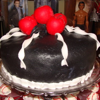 Twilight Eclipse Cake I made this for my friend's Eclipse party