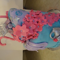 21St Birthday Cake 21st Birthday Cake made for a pageant director and dance teacher!