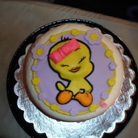 Tweety Bird Made this for a friends grandaughter who loves tweety