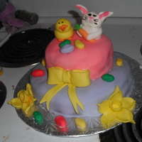 1St Fondant Easter Cake 