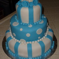 Bridal Shower Cake I really enjoyed doing this cake. I loved how happy and fun it looked!