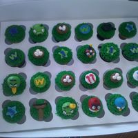 Angry Bird Cupcakes 