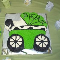 Bean's Baby Shower Cake This was made for one of my best friends. She didn't know what she was having so she called the baby "Bean"! She's...