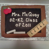 Year End Cake I did this cake for my daughter's last day of school, tons of inspiration from other CC.