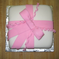 Bow Cake Wilton class bow cake