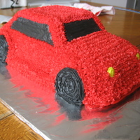 3D Car Cake I made this cake for my dad's car show.