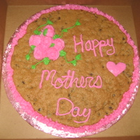 Cookie Mothers Day Cake I made this for my boyfriends mother