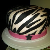 Zebra Birthdaycake 