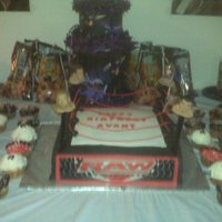 Wwe Wrestling Ring Cake 