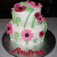 Daisy Birthday Cake 