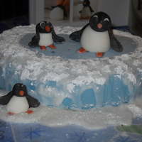 Penguine Cake This cake was so much fun