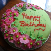 Flora B Day Cake 