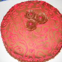 Vd Day Cake just doing a littel piping