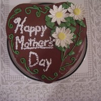 Happy Mother's Day Sister's chocolate and chocolate buttercream specially for my 3 sister's they are very far from me!!! but i never let them away of my side, and...