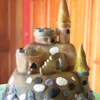 Castle On A Hill Just a portion of my brother's Groom's cake for their wedding Sunday, 10.10.10. :D This is the castle, and also the only 100%...