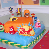 Yo Gabba Gabba yo gabba gabba cake