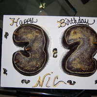 32 Birthday Cake this is the 3rd cake i made