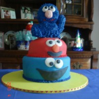 Sesame Street Cake 