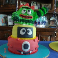 Yo Gabba Gabba Cake 