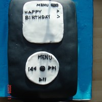 Birthday Cake For A Friend iPod cake