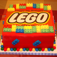 Lego Birthday Cake Childrens Lego Cake