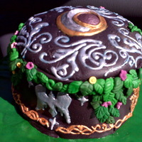 Night Ef/ Darnassian Inspired Cake I had some leftover cake and fondant and wanted to practice some decorating. As an avid World of Warcraft player, I was inspired by the...