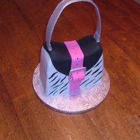 Mini Purse Cake Cake class taken with "The Cakegirls", Saturday March 27,2010