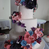 Floral Cake By Kristia Perez-Rubio Baking Studio 
