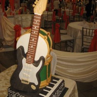 Guitar Cake By Kristia Perez-Rubio Baking Studio 