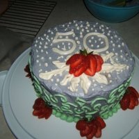 Mom'd Birthday This was my first time ever trying out tips and all that jazz. It's pretty easy to see that my icing was waaay too runny, but i was so...