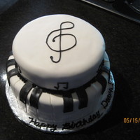 Music Cake I made this for my daughter's best friends' 16th birthday. She plays the piano and flute in marching band. She asked for...