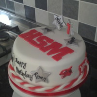 High School Musical A last minute high school musical cake for my friends daughter