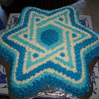 Star Of David Cake 
