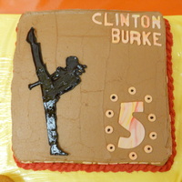 Karate Kid 2010 Original cake planned was CARS & Lightning McQueen but this child's parents took him to see Karate Kid the week of the birthday...