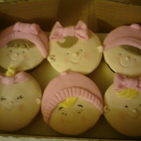 Baby Girl Cupcakes Using the Planet Cake book I made these vanilla cupcakes to post to a friend of mine following the birth of her lovely baby girl. Luckily...