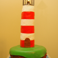 Lighthouse With Working Light Lighthouse with working light