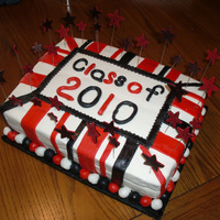 Graduation Happy Graduation to my friend Tyler! He had a combo grad/going to the army party..lots of cake to make!!! :)