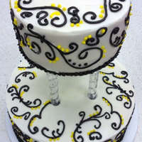 Scroll Cake Buttercream icing