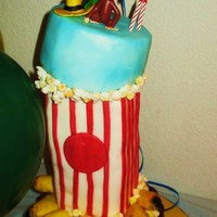 Curious George Cake 