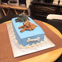 Puppy Dog Cake cake interpretations of our family dogs