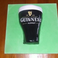 Guinness Cake I made this cake for my Daddy's birthday. It's a carved porter cake with rum buttercream covered in fondant and glazed. The...