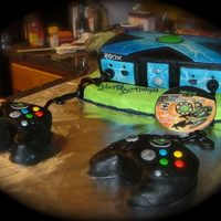 Xbox Cake Xbox cake everything you see is edible even the Halo game!