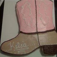 Boot Cake 
