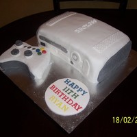 Xbox 360 Birthday Cake 