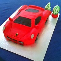 Ferrari Cake 